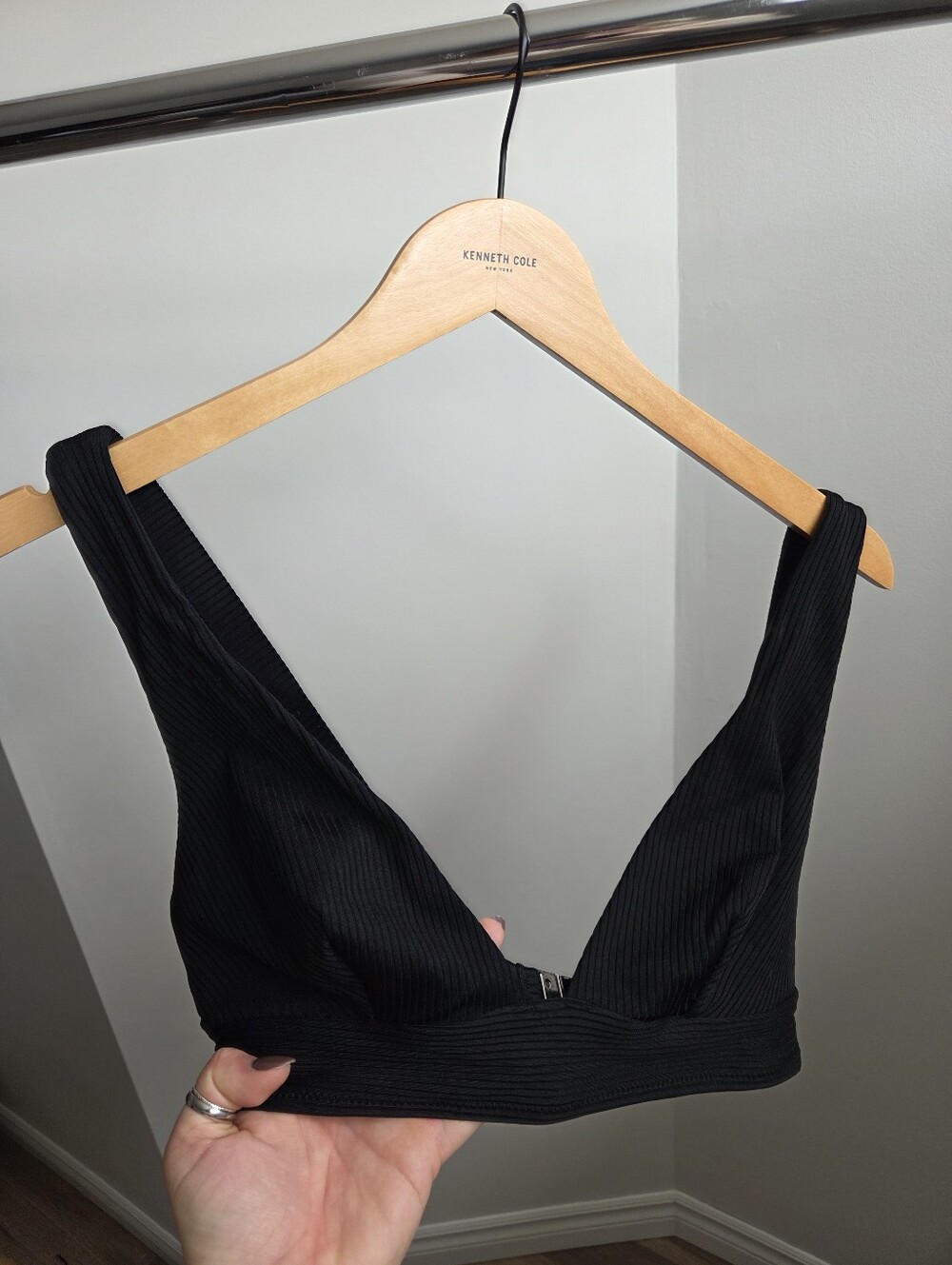 H&M Black Bikini Top